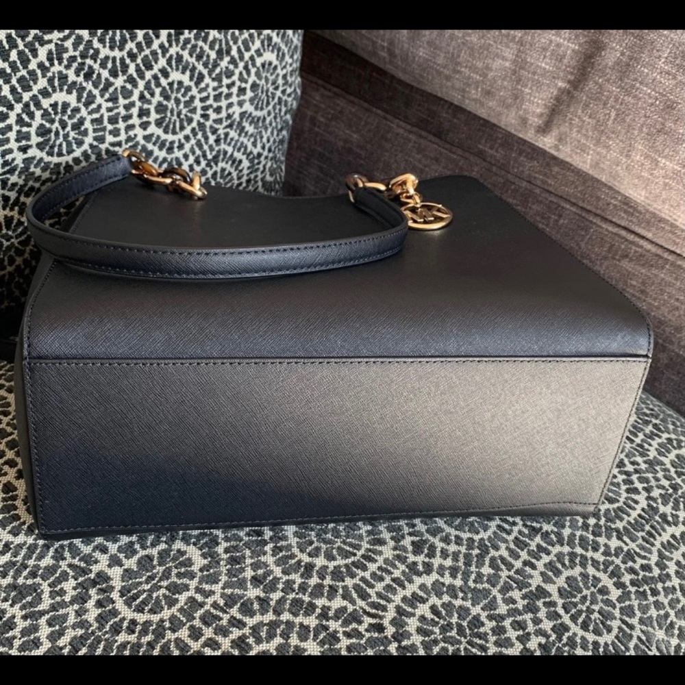 Michael Kors Sofia Large Leather Tote/Shoulder Ba… - image 8